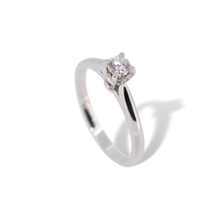 Ring PG Gioielli Woman in White Gold Diamante 0.20 Ct ANS71020 - ANS71007